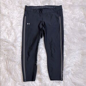 Under Armour Black and Gray Leggings